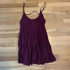 Brandy Melville Burgundy Dress